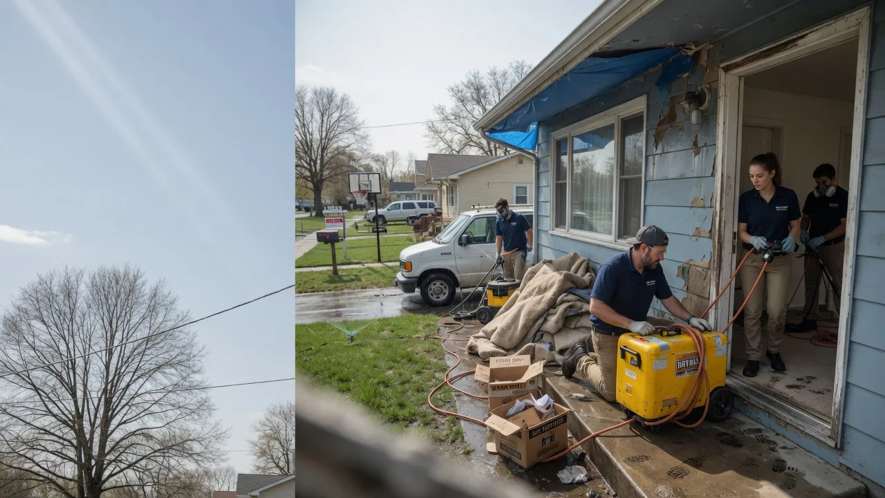 Basement Flood Cleanup in Coyote, NM near me